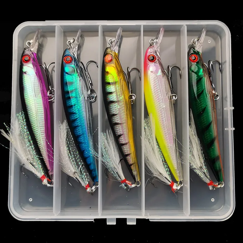 Leurre de pêche au vairon bion - Fishing Hook Treble avis et prix