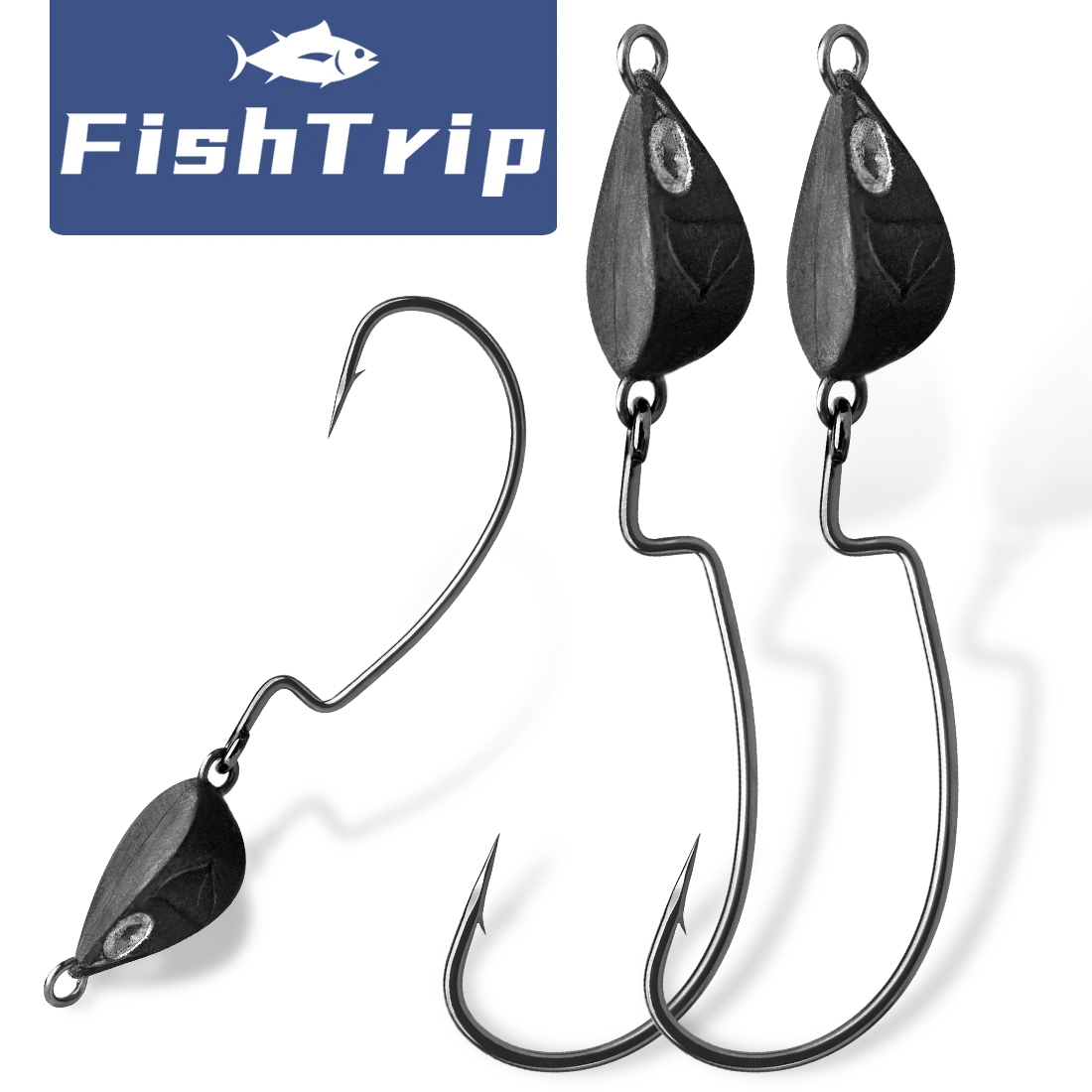 FishTrip 10 pièces tête de gab - Fishing Hook Assortment avis et prix