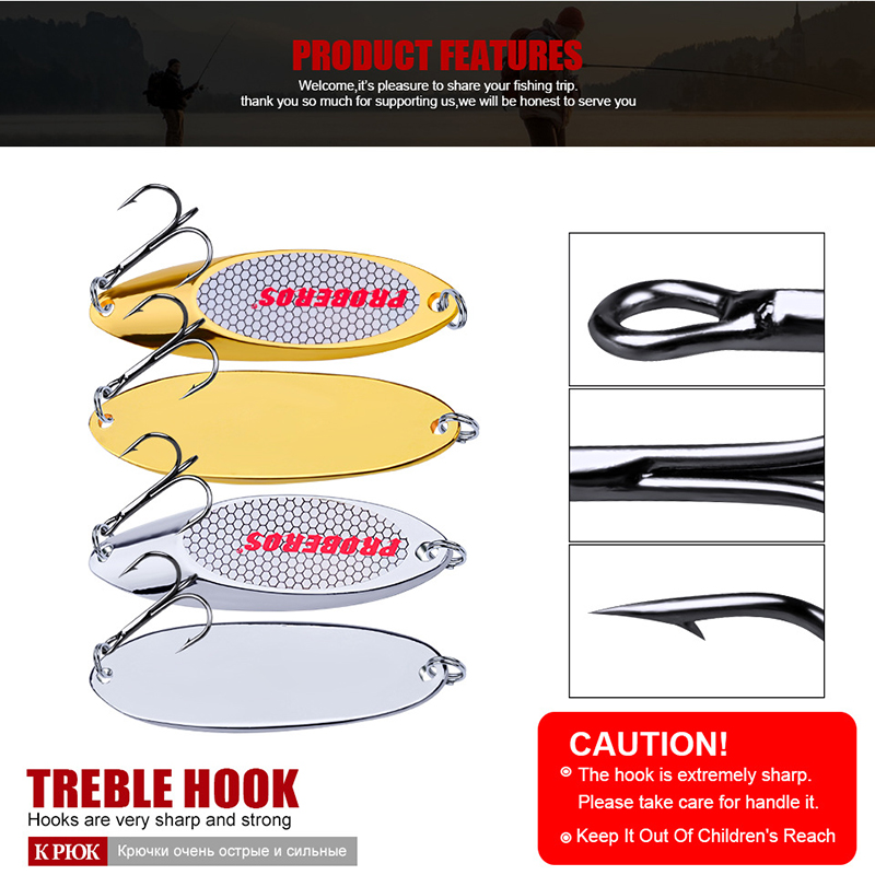 Appât de pêche en forme de cui - Fishing Hook Treble avis et prix
